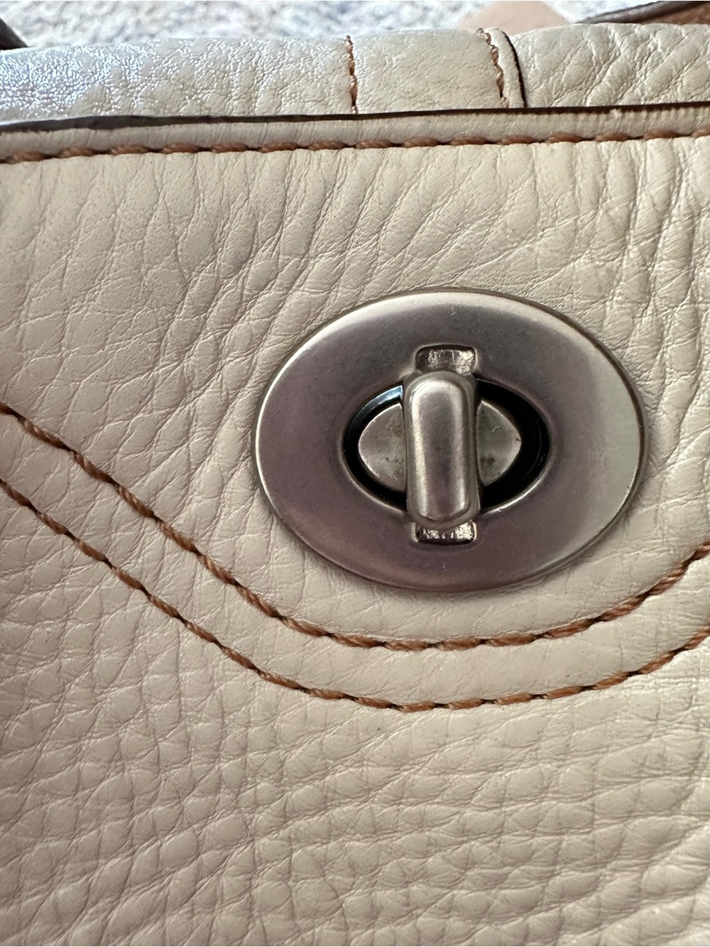 Vintage Coach Chelsea Pebbled Leather satchel bag - Picture 7 of 16